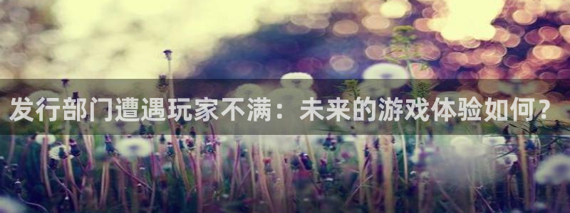 完美电竞官网子代表什么意思：发行部门遭遇玩家不满：未来的游戏体验如何？