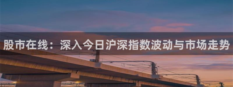 雨燕在线体育直播：股市在线：深入今日沪深指数波动与市场走势